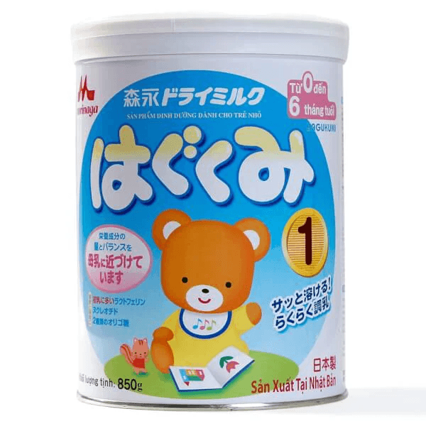 Sữa Morinaga Cho Bé Hagukumi Mẫu Mới Nhật Bản Đề Kháng Tốt Tiêu Hóa Khỏe cho trẻ từ 2 tuổi